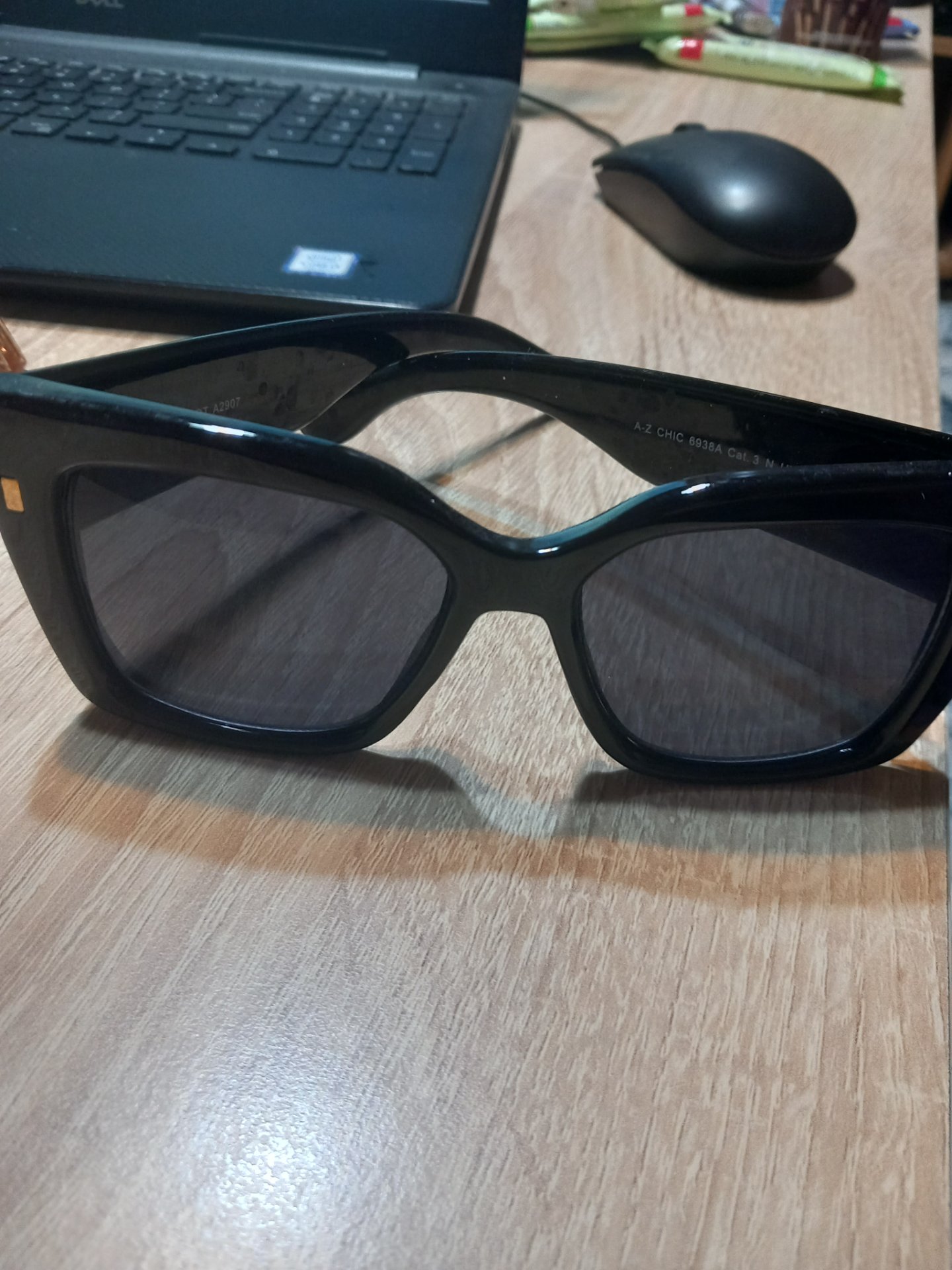 Zenski crni mackasti naocari