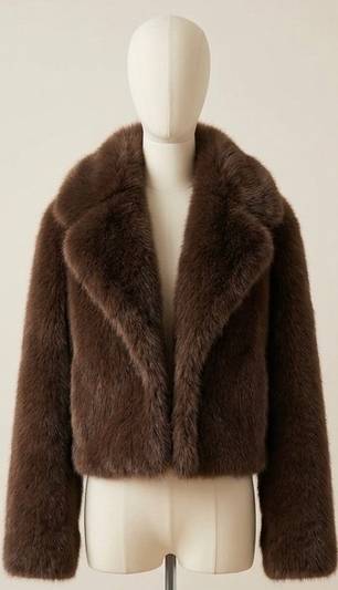 COZY CHIC FUR COAT