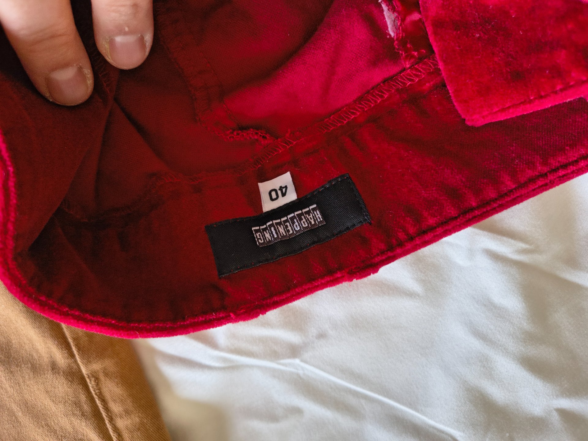 Happening pamucen plush pantaloni