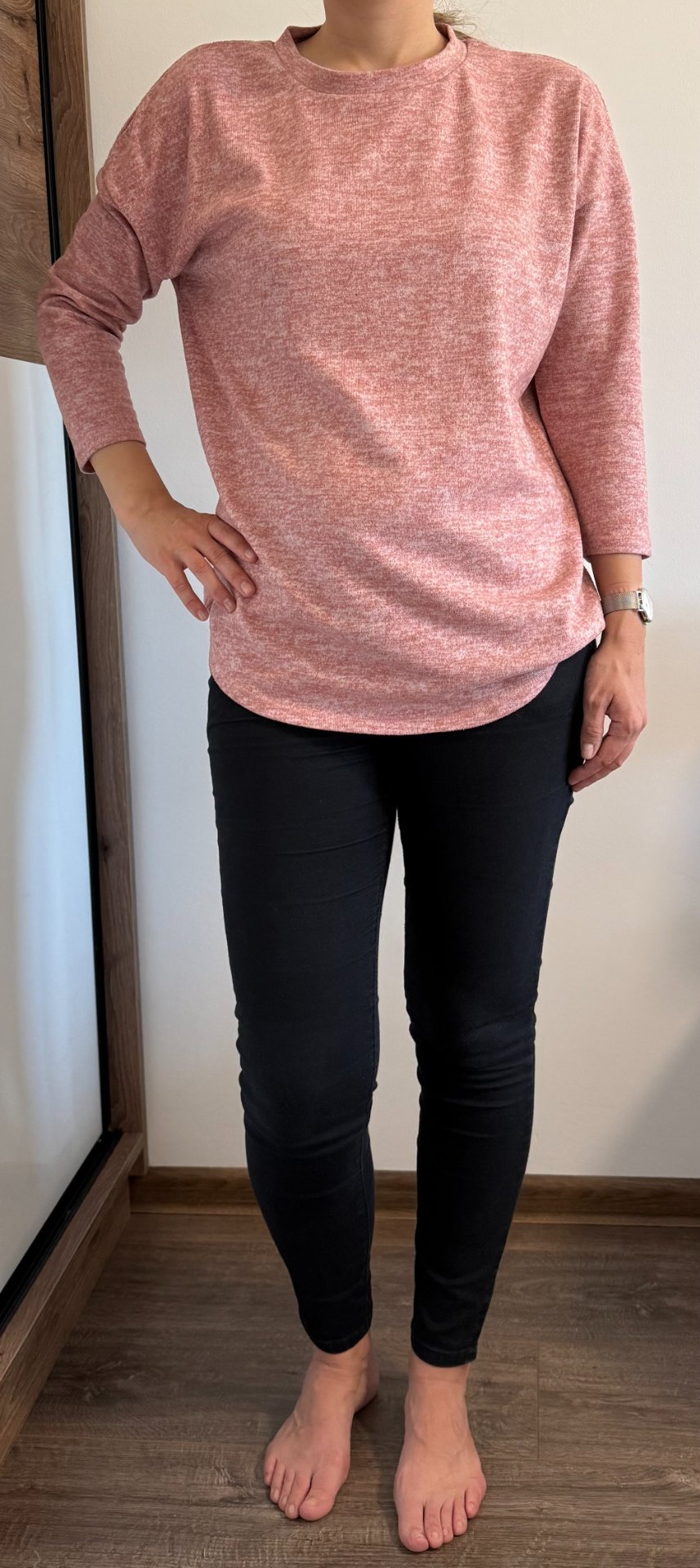 Rozeva bluza Terranova - 2
