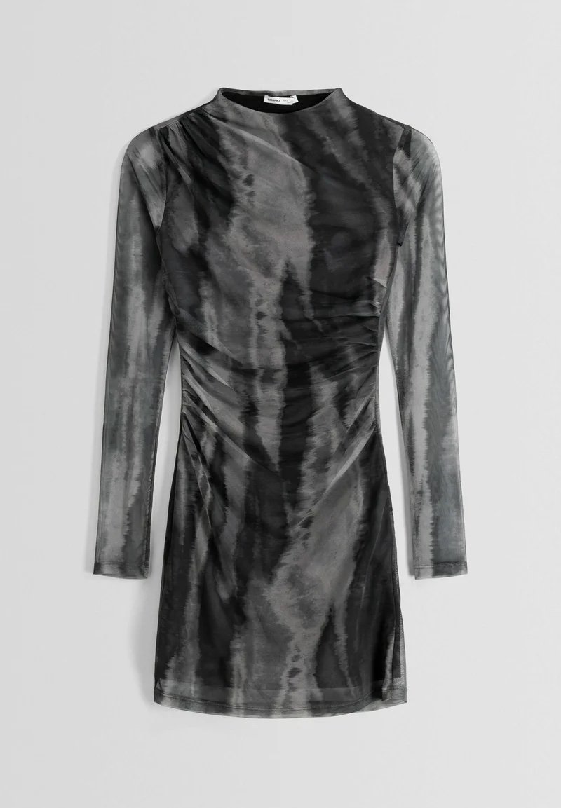 Midnight Marble Dress - 2