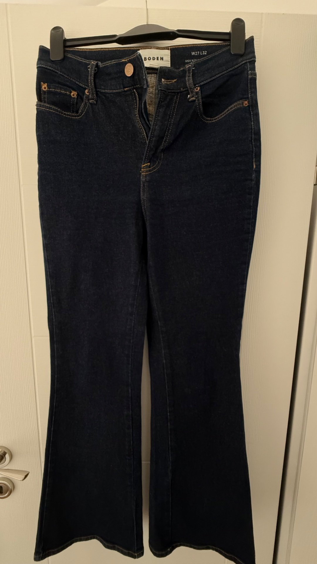 Сини класични клеш фармерки