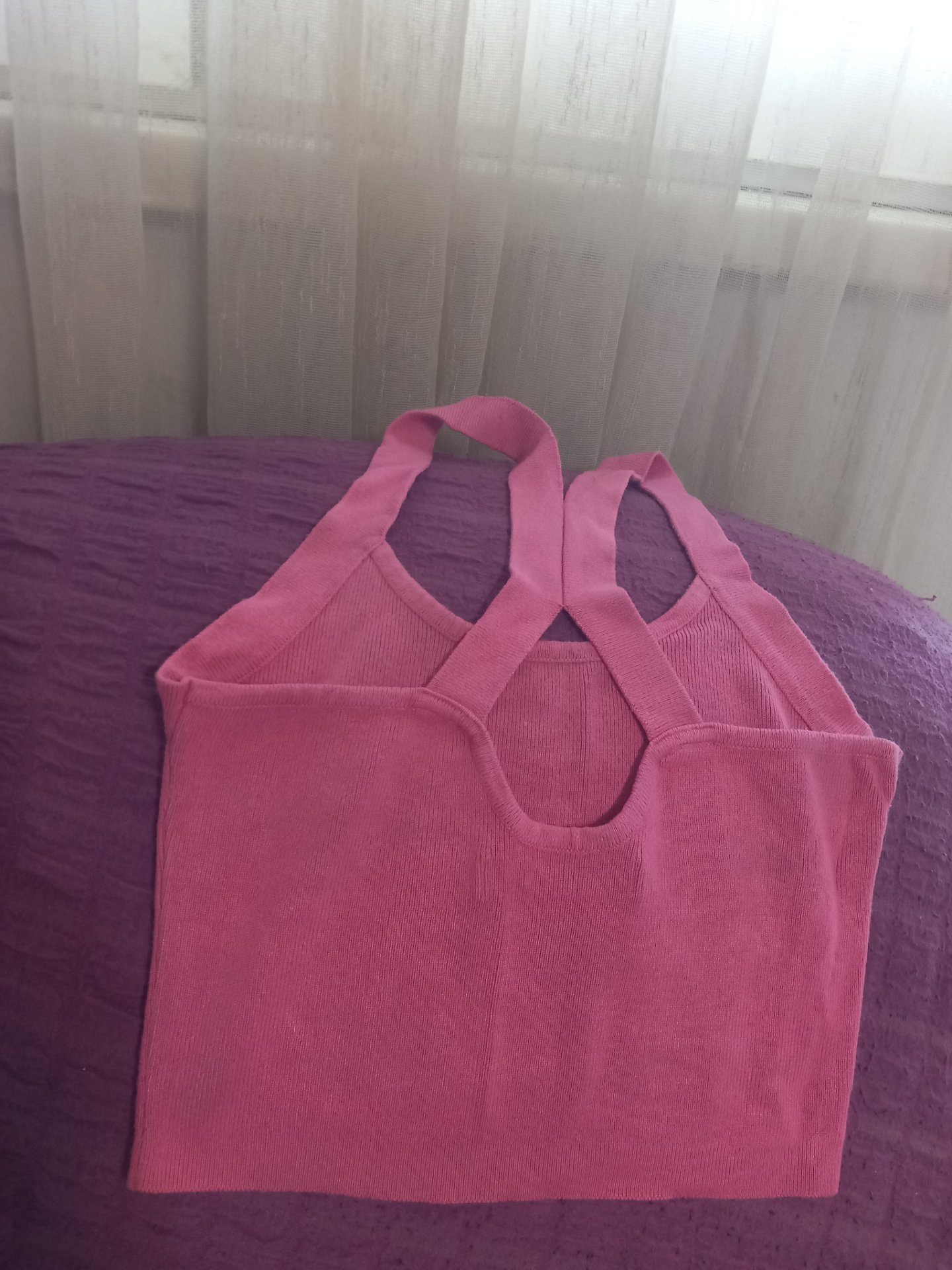 Roze crop top od New Yorker - 2