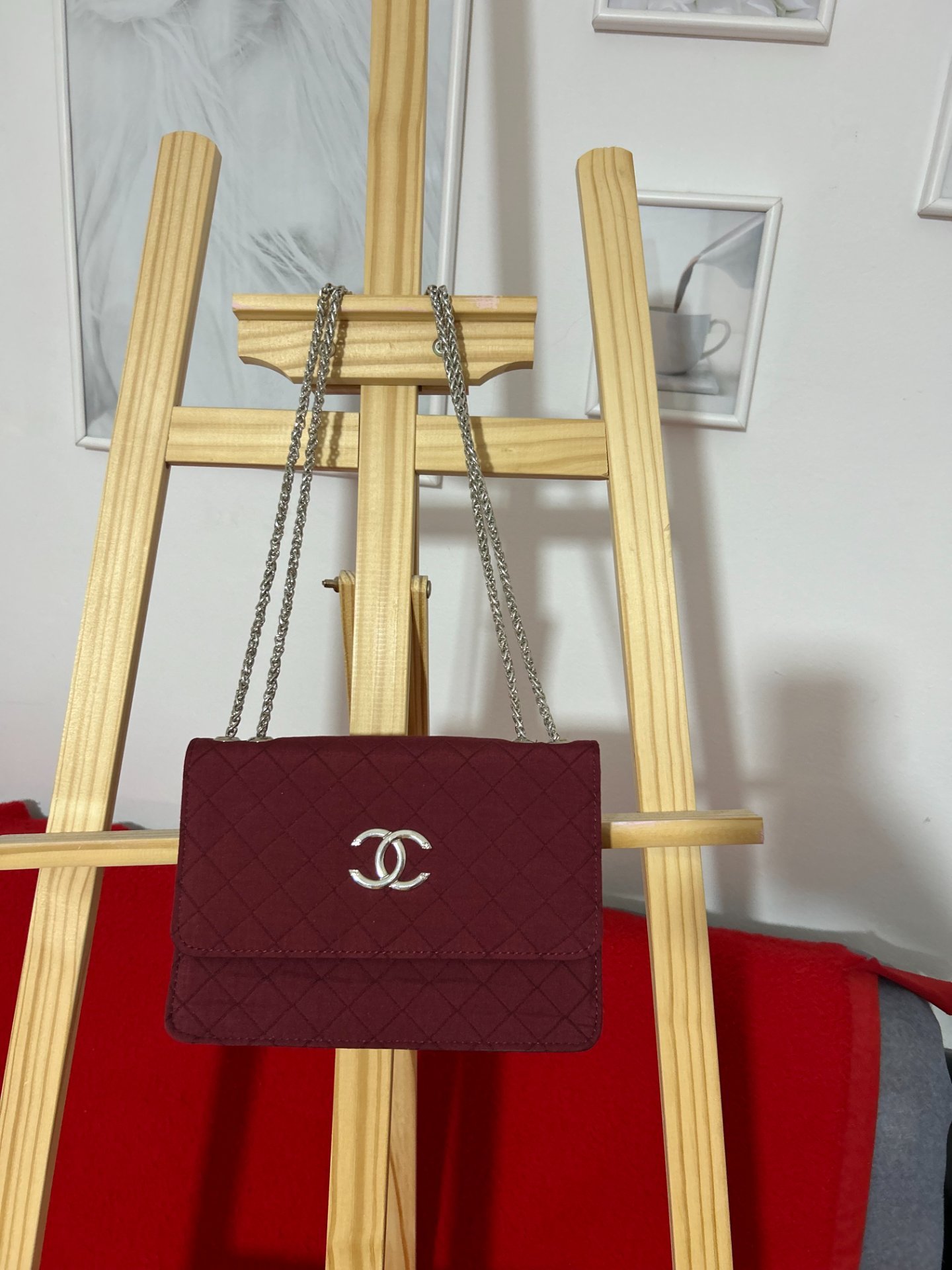 Chanel Стил - Бордо Ташна - 3