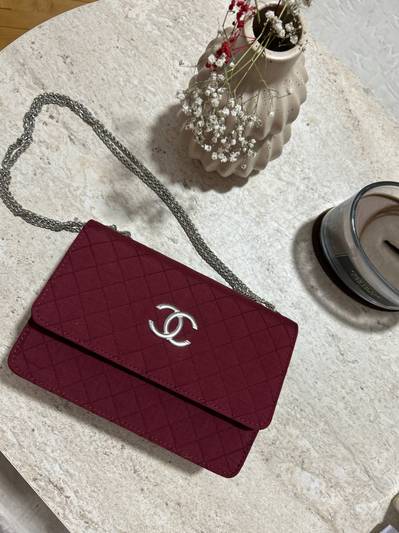 Chanel Стил - Бордо Ташна