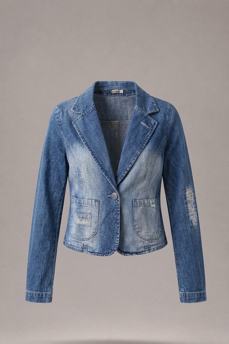 Unique denim jacket