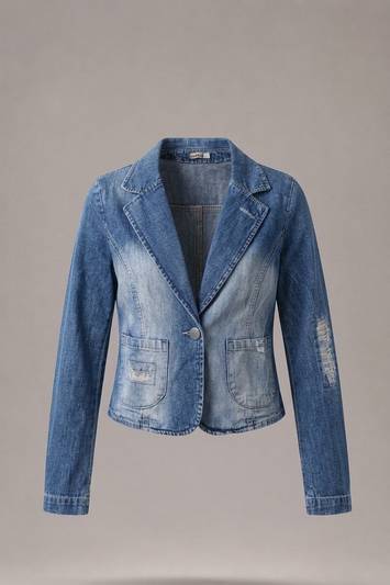 Unique denim jacket