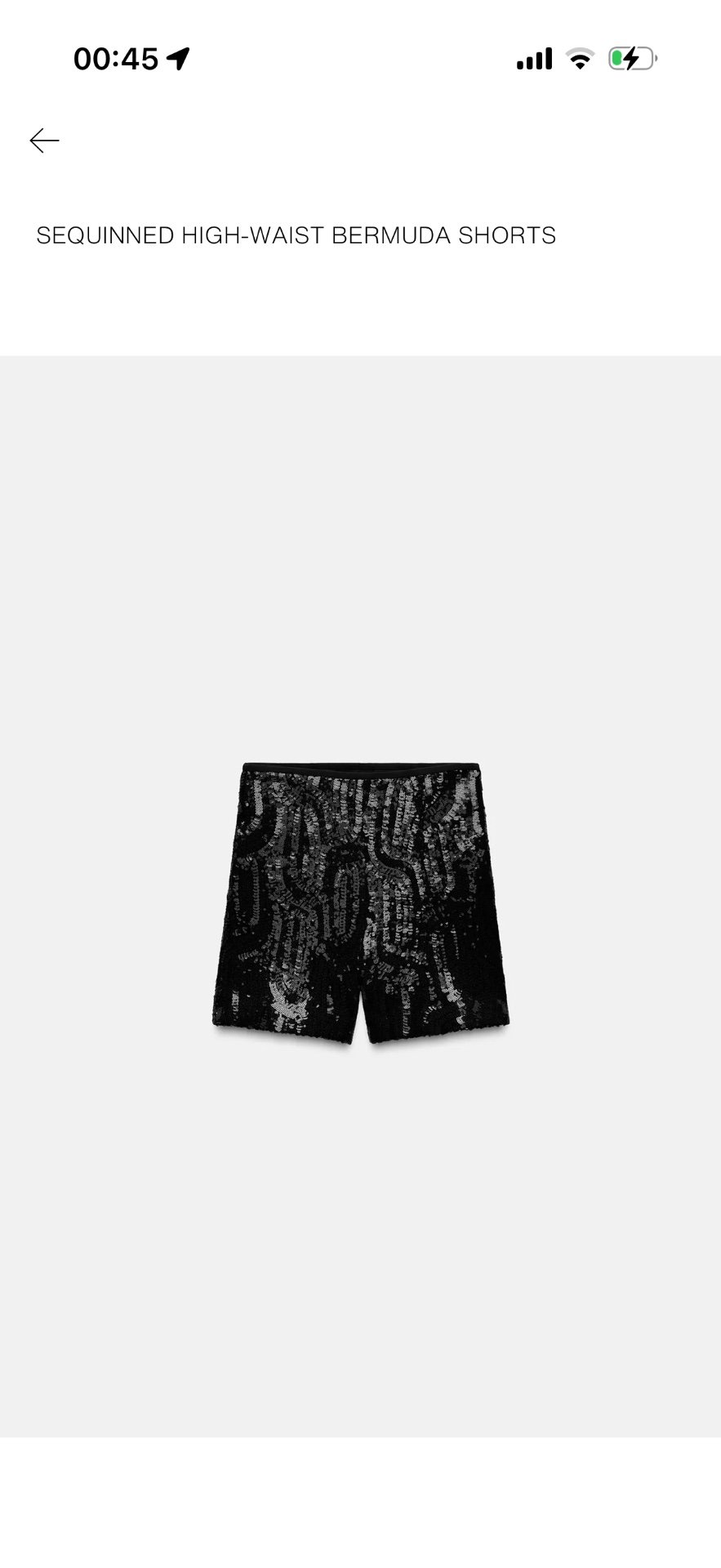 Zara svetkavi shorcevi