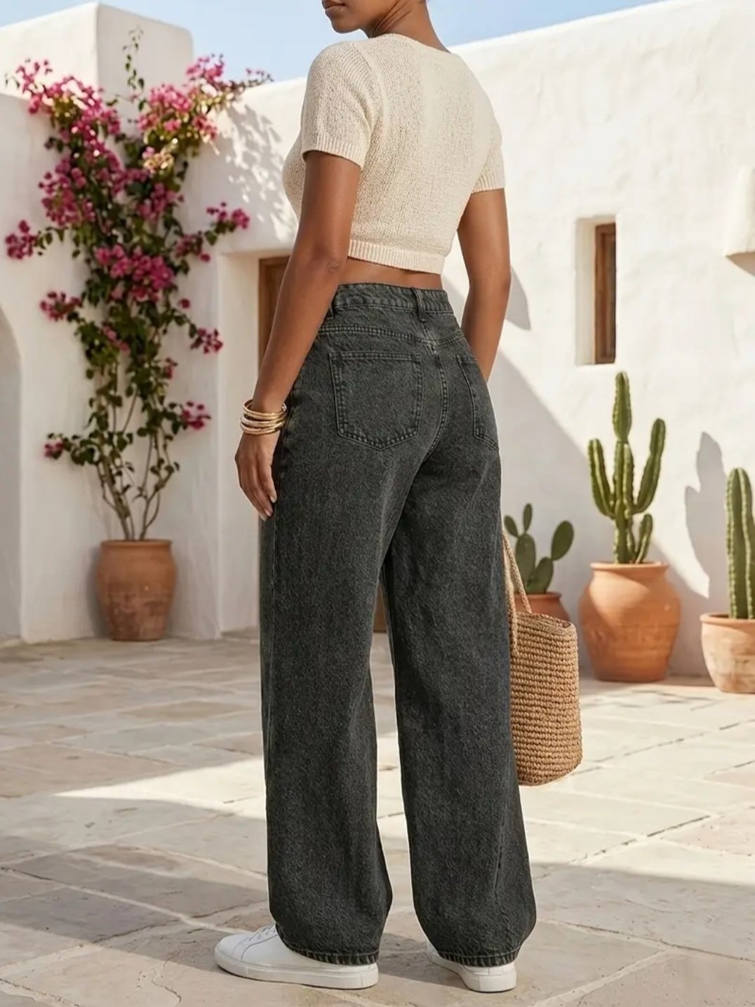 Женски широки фармерки - 2