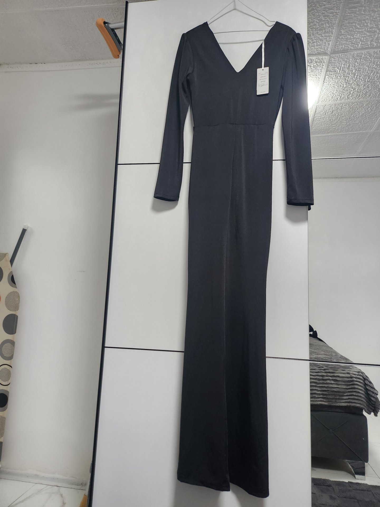 Crn elegantly fustan - 2