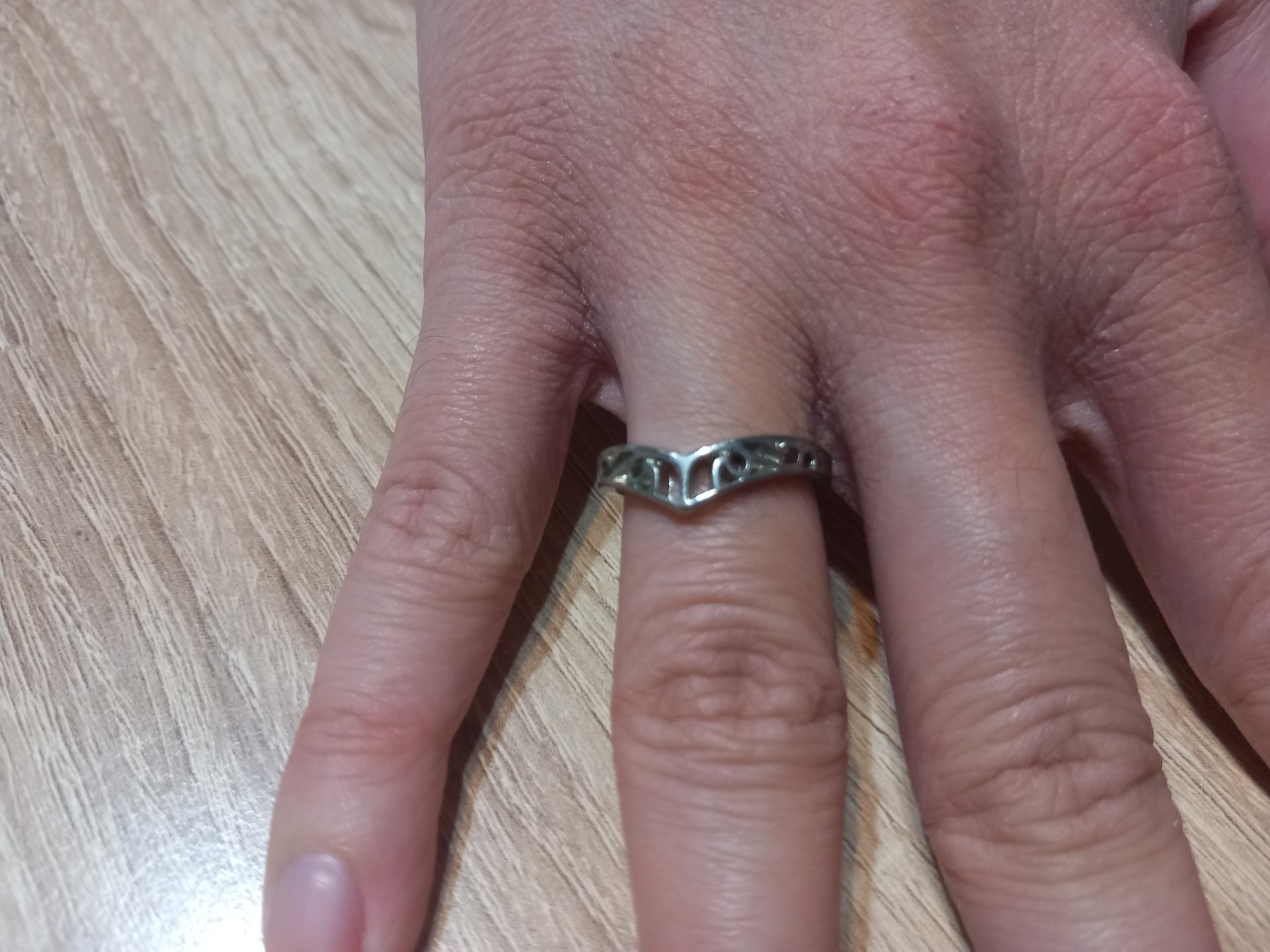 Fiore rebren prsten broj 8