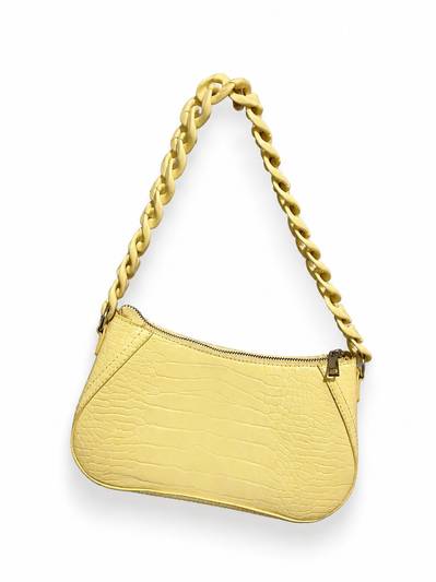 Bershka Butter Yellow Bag