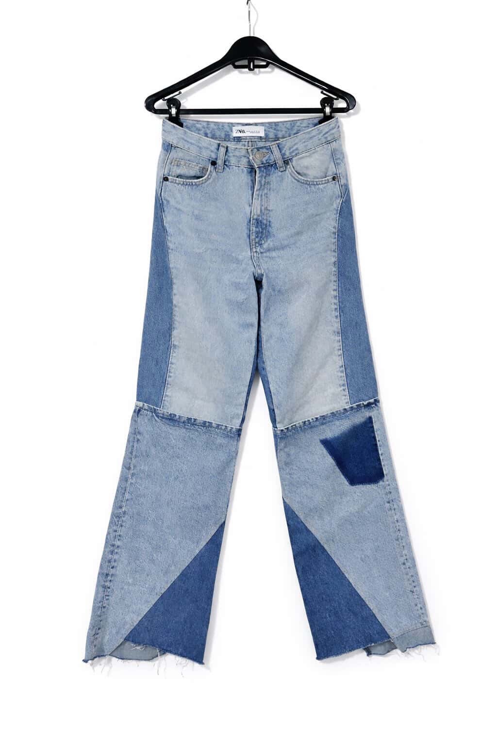 Zara Patchwork Denim
