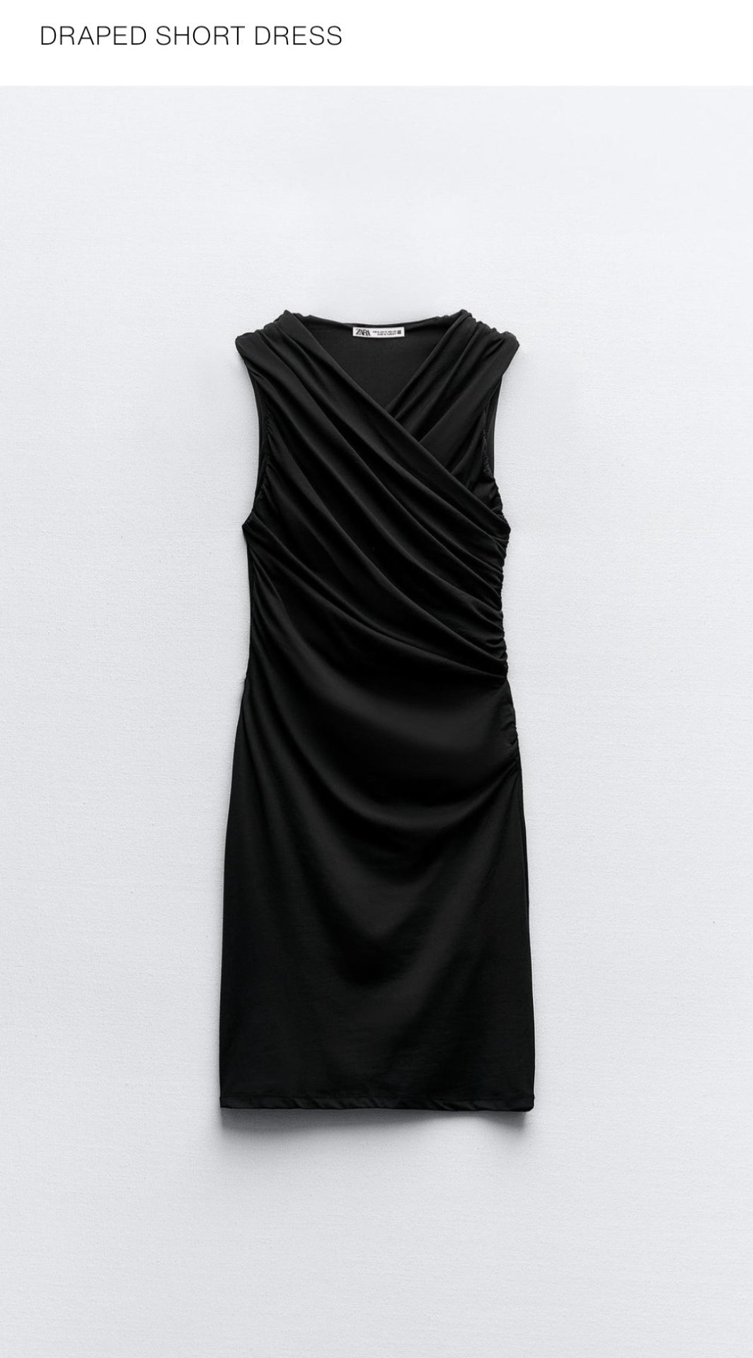 Црн  ZARA  фустан