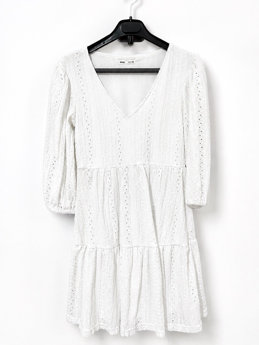 Sinsay Short White Dress