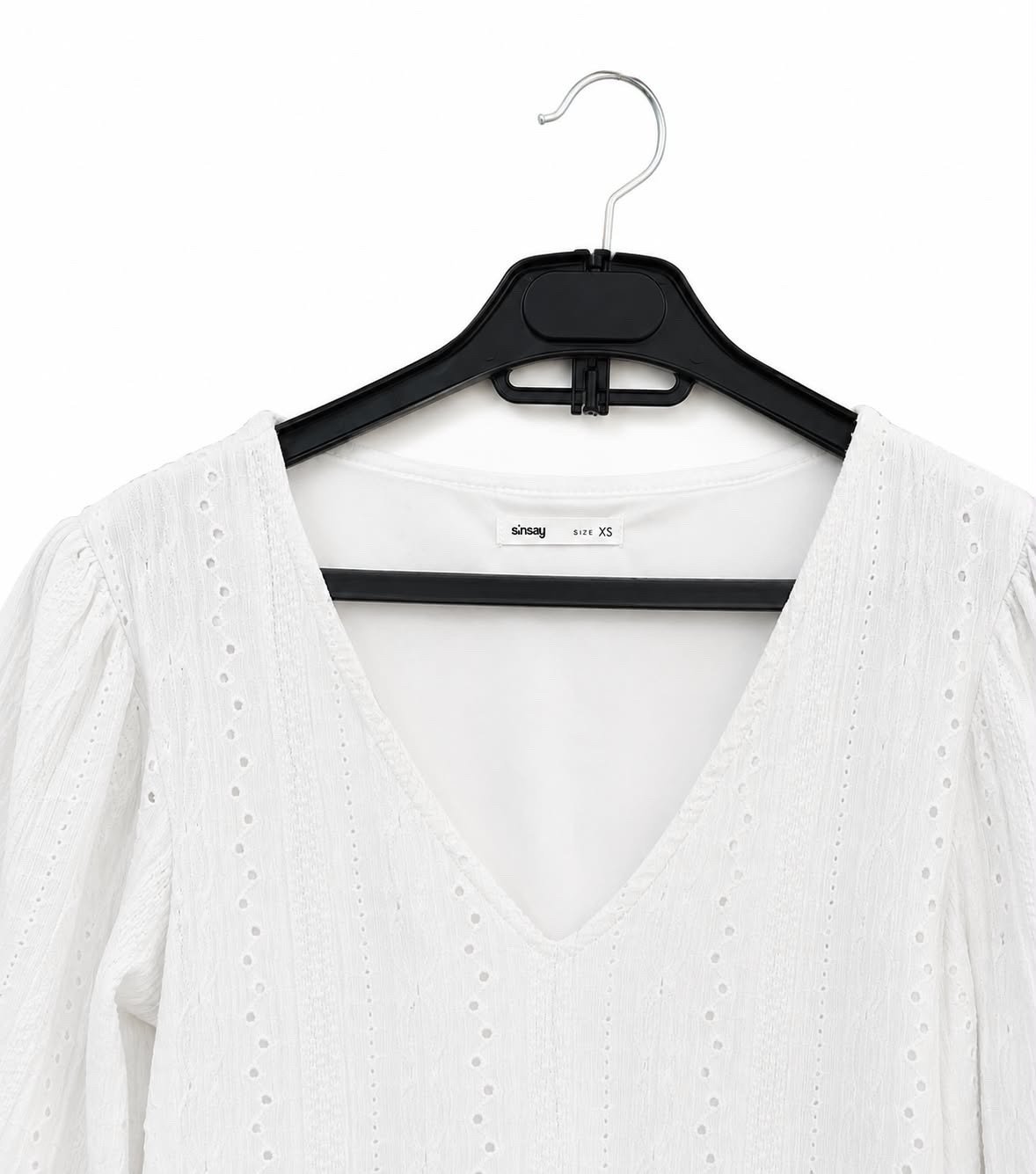 Sinsay Short White Dress - 3