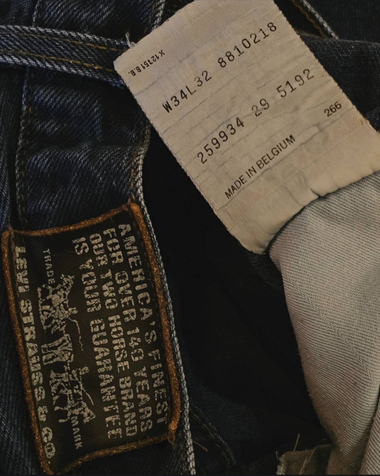 Levis Vintage Womens 881 Jeans - 5