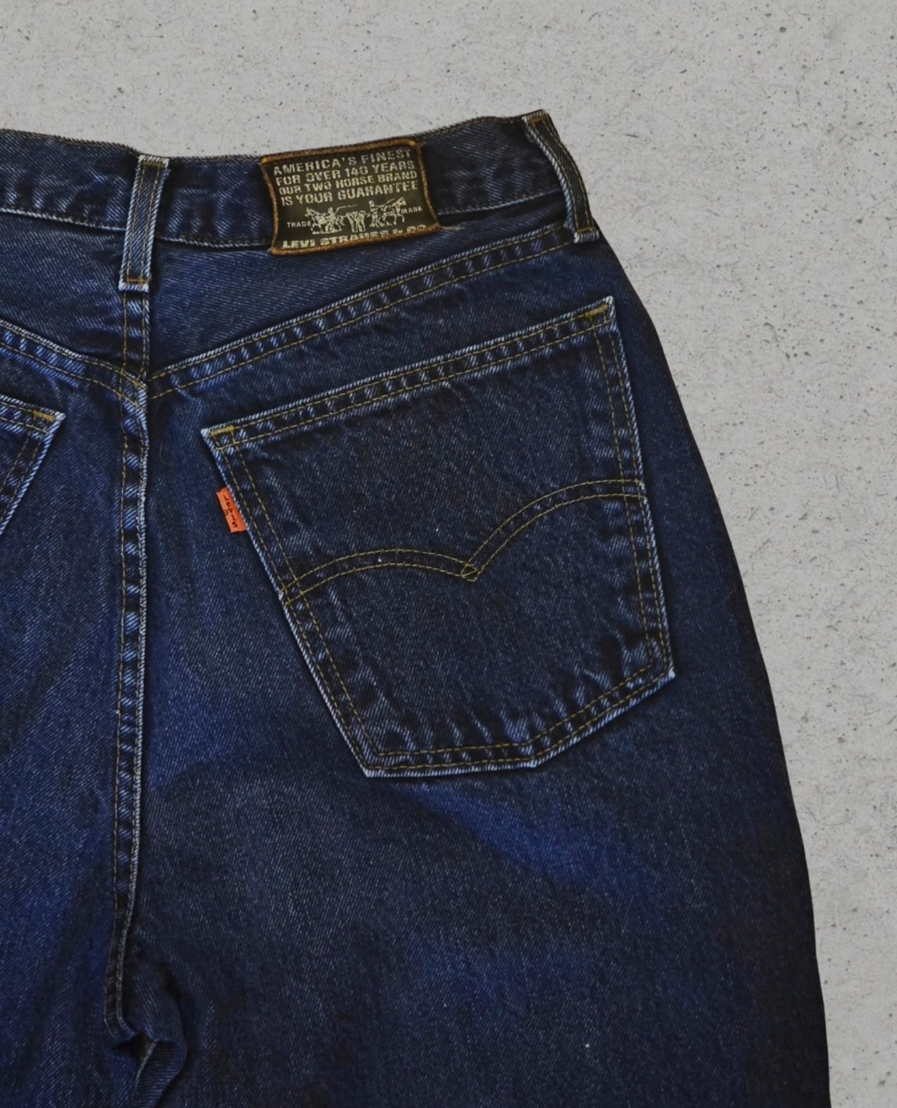 Levis Vintage Womens 881 Jeans - 4