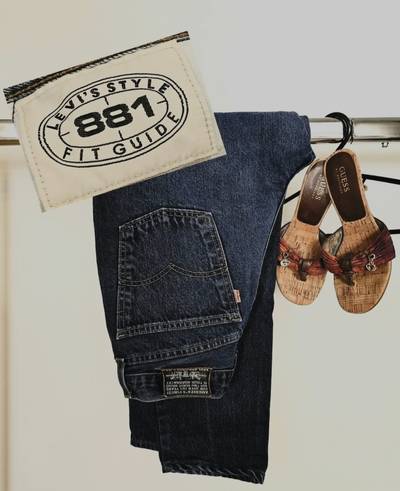 Levis Vintage Womens 881 Jeans