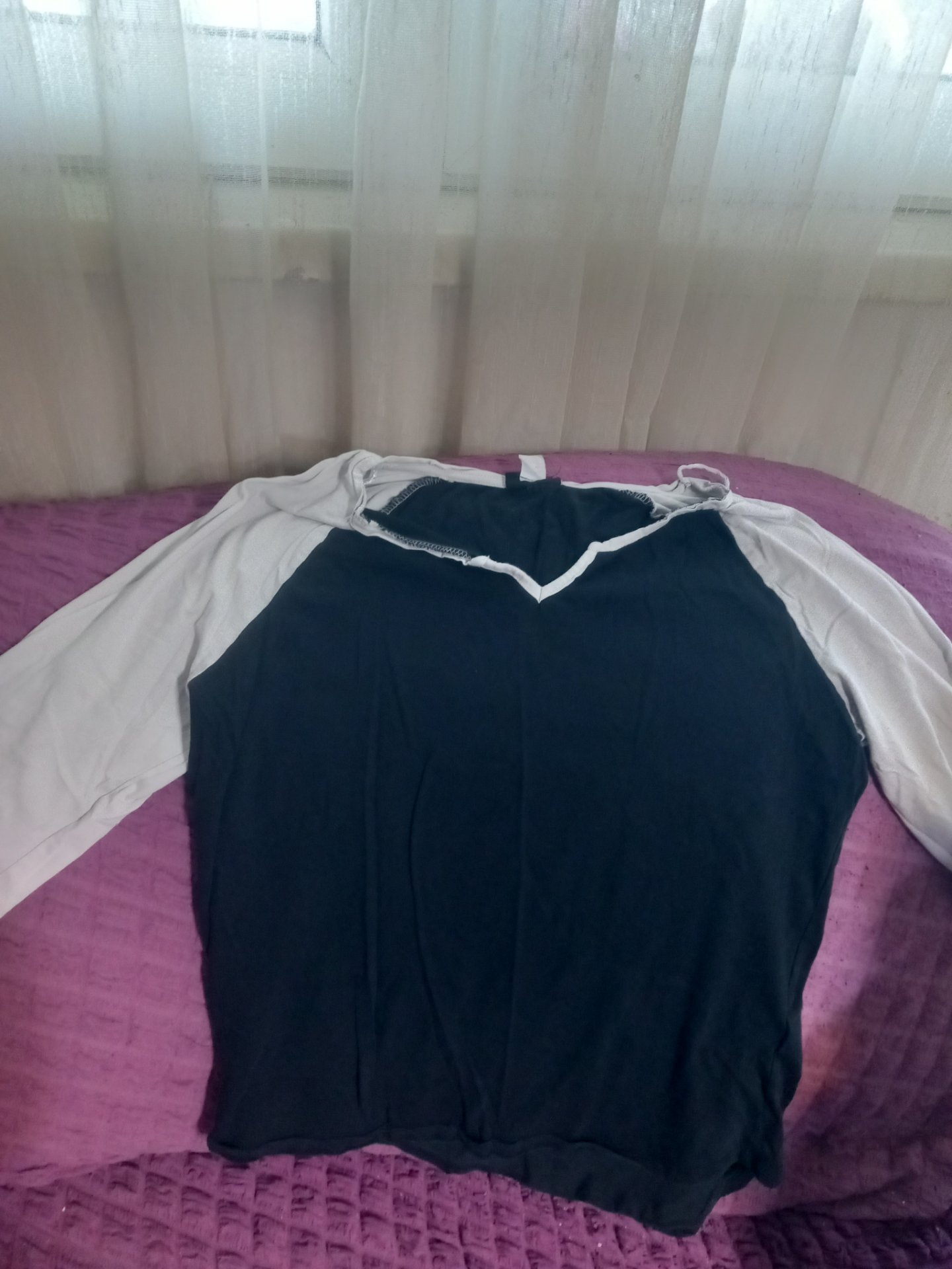 Terranova crno bela maica