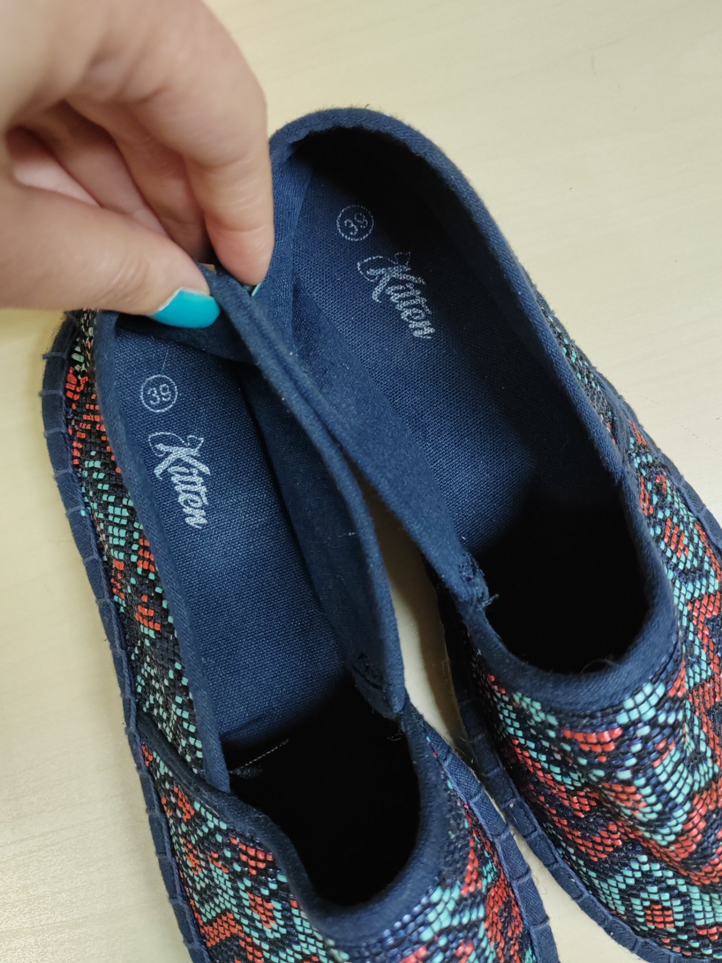 Teget Kitten espadrili - 3