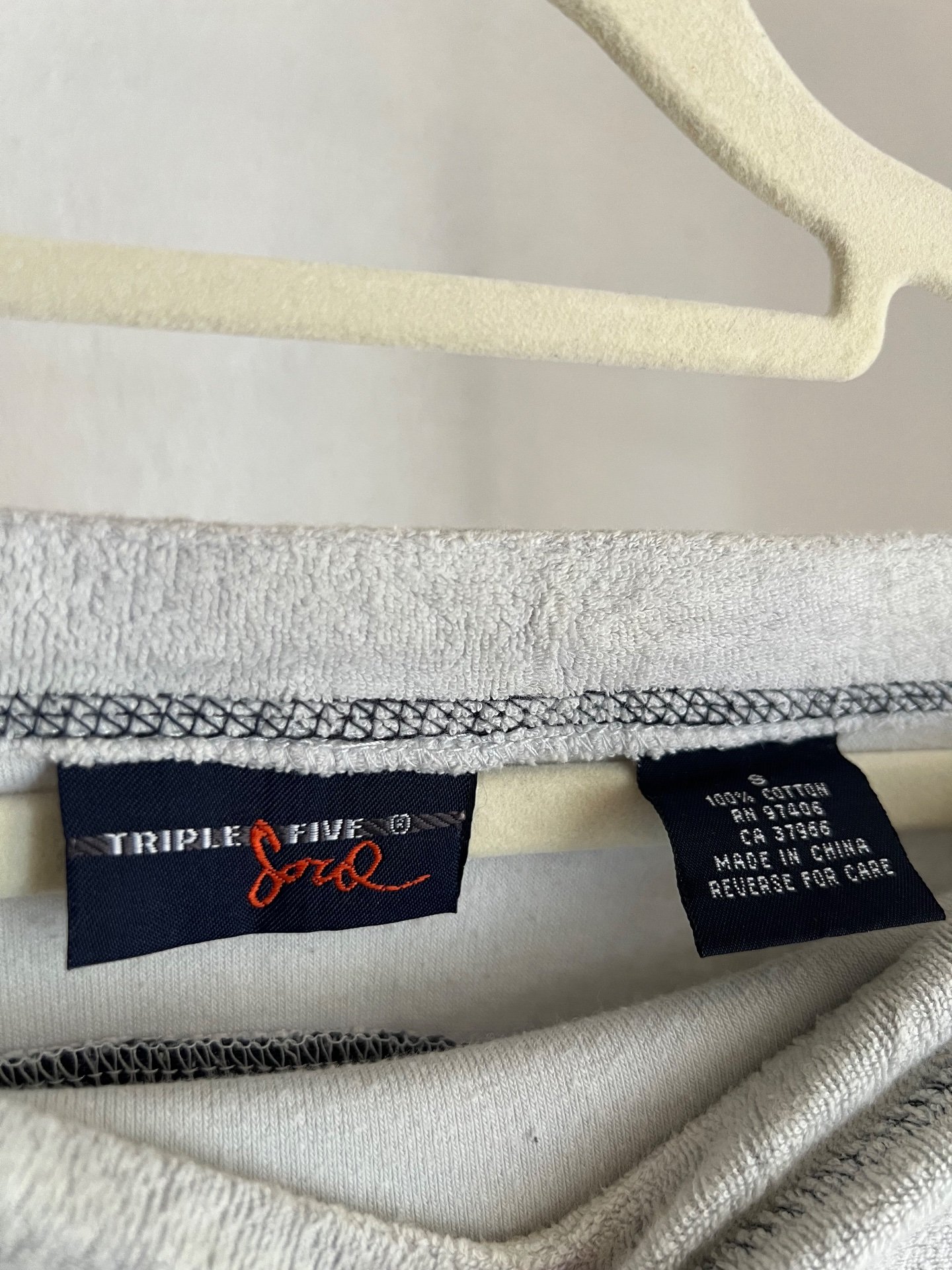 Y2K terry cloth tube top - 4