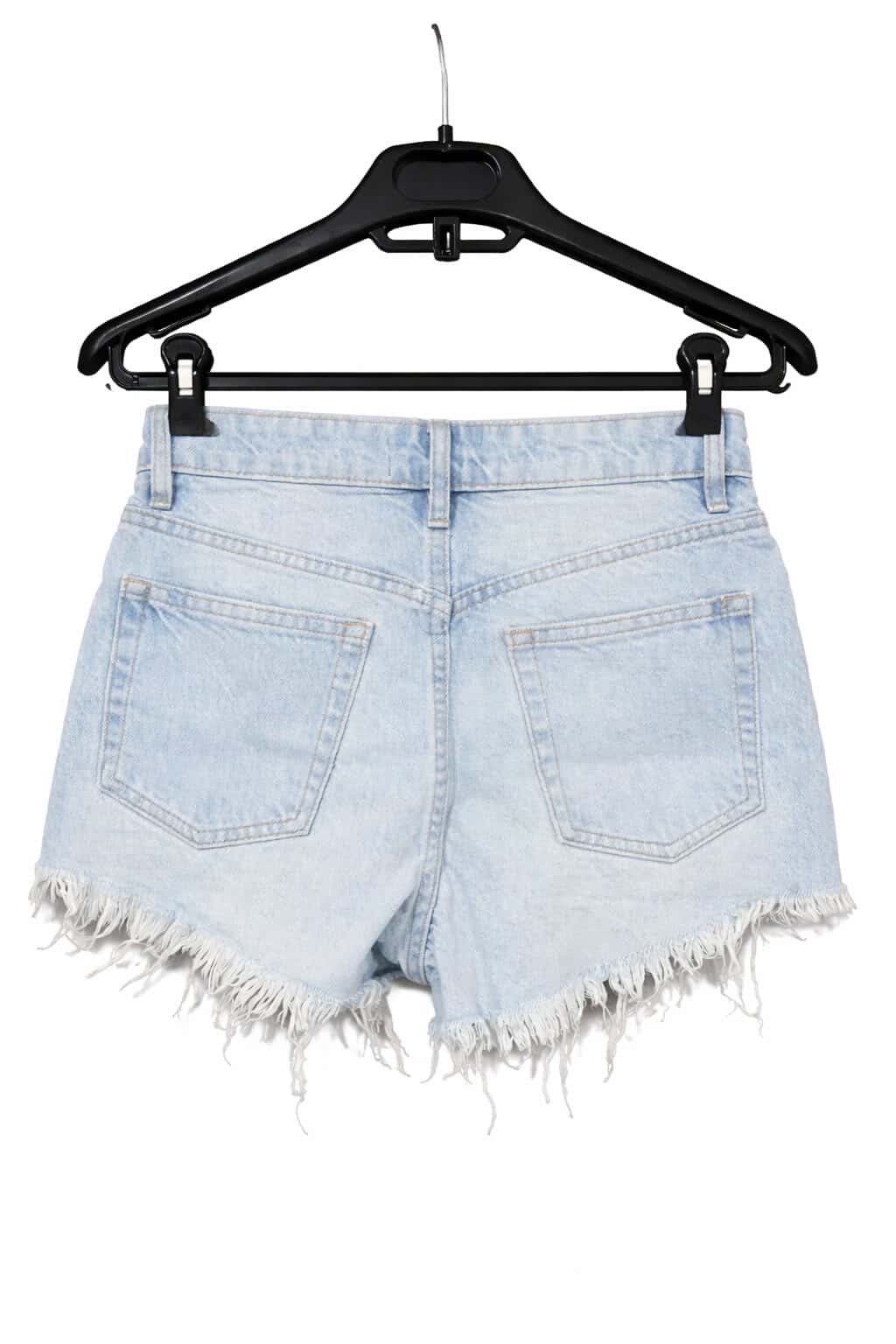 Zara Light Wash Denim Short - 2