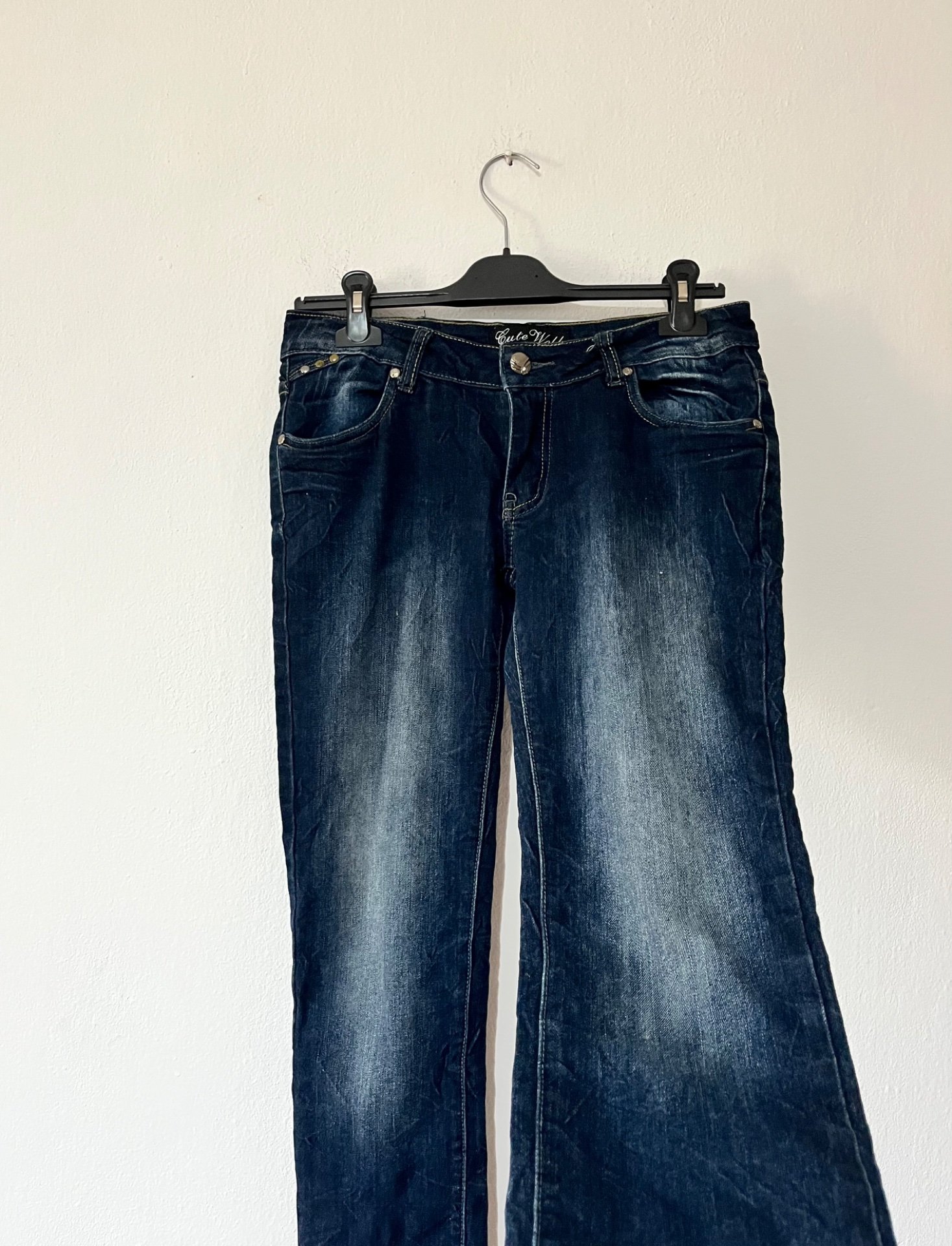 Low waist фармерки со skinny-fit