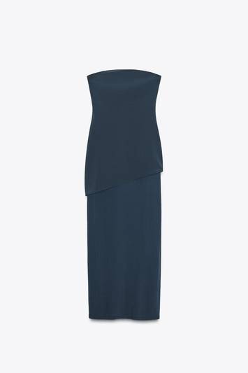 Zara фустан тегет