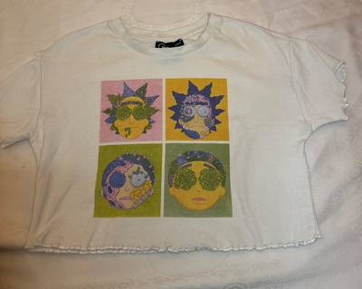 Rick and Morty croptop