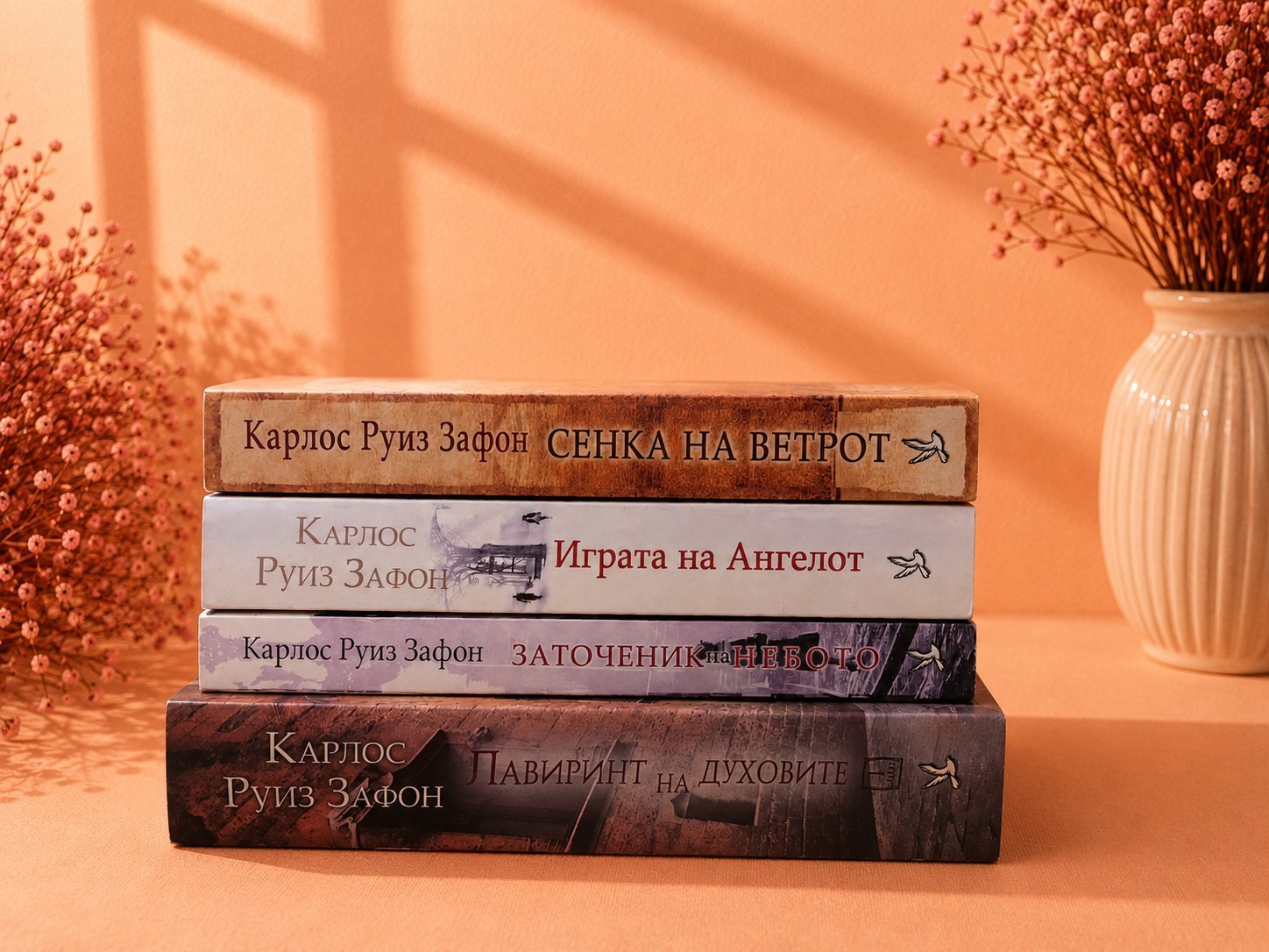 Сет книги од Карлос Луис Зафон