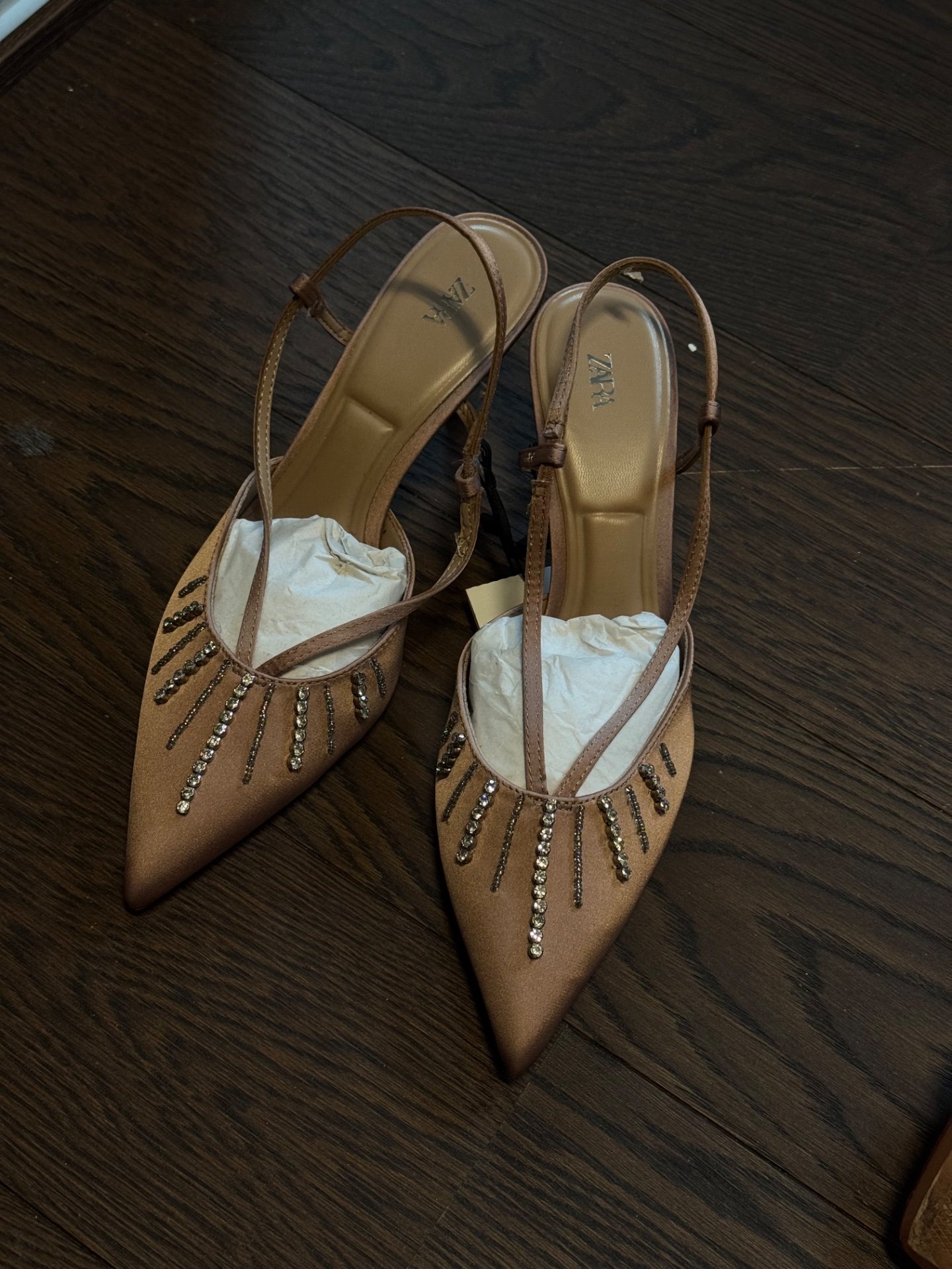 Zara штикли 38