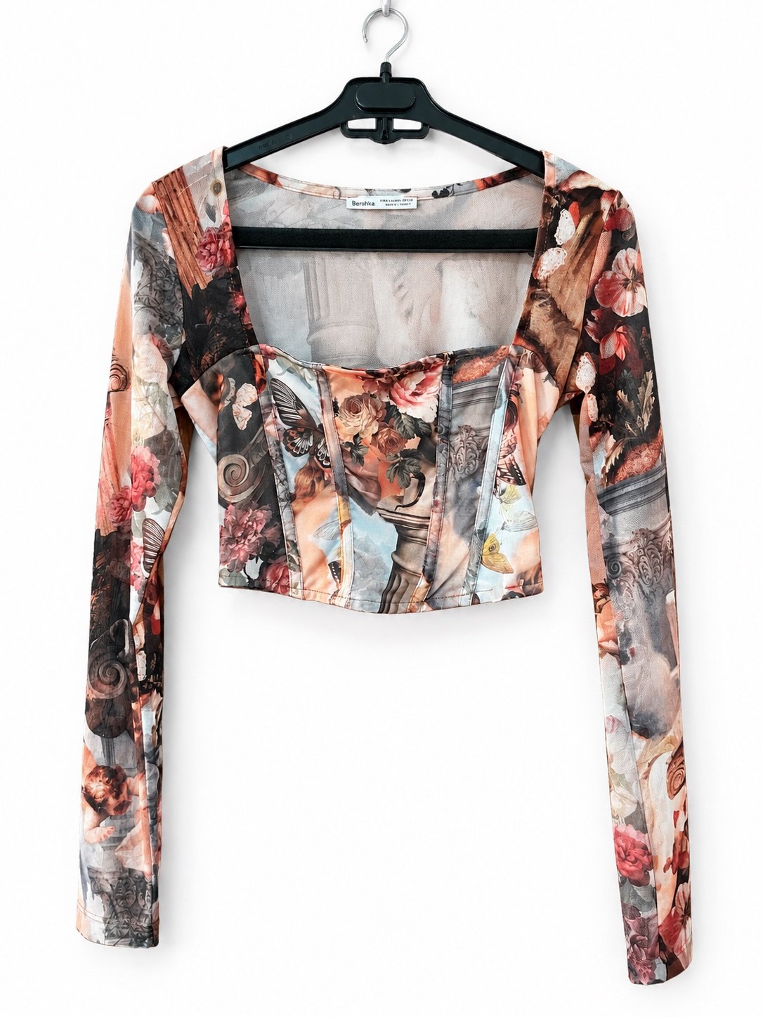 Bershka Canvas Corset Top - 3