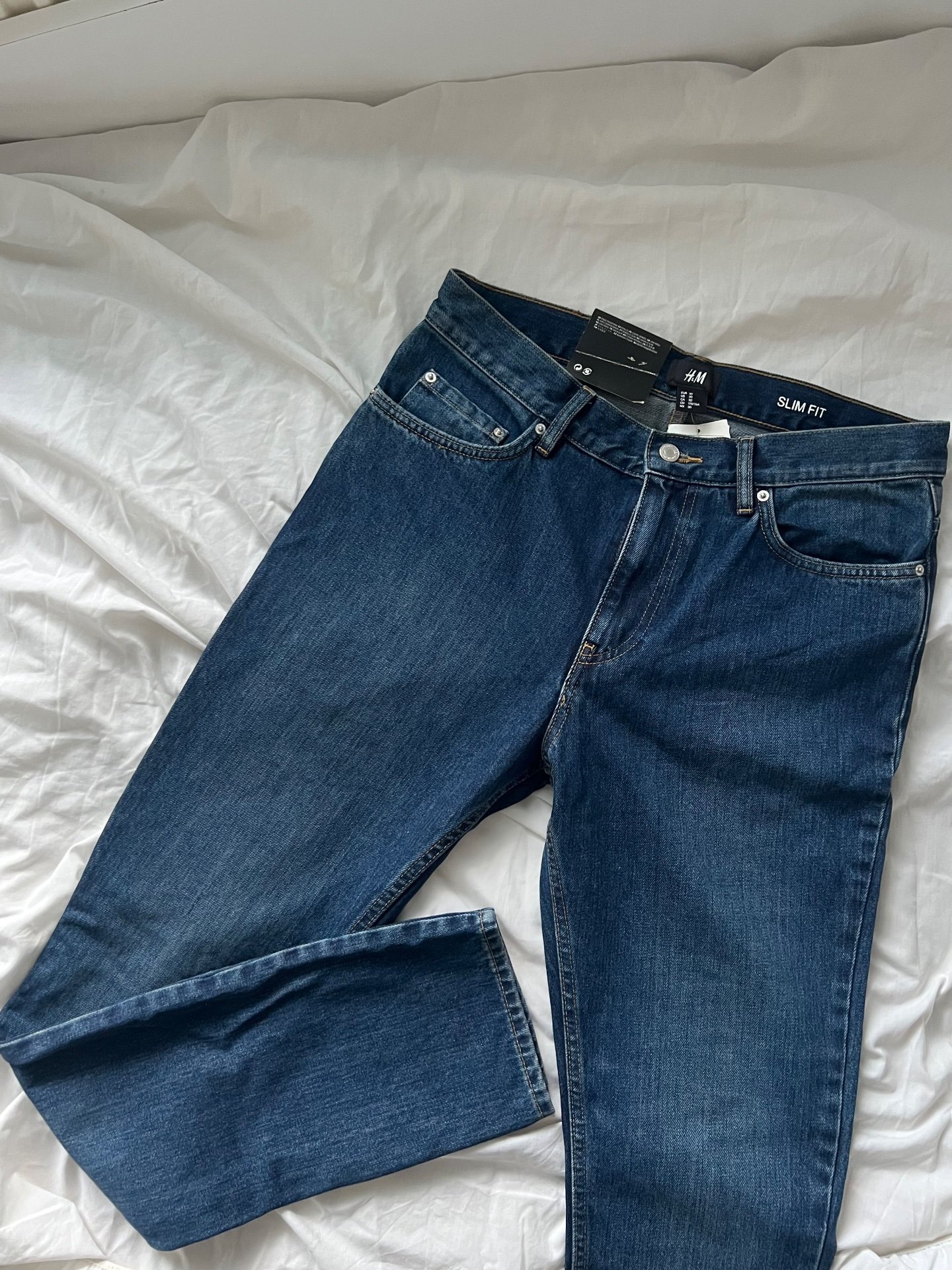 Slim Fit фармерки - 3
