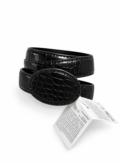 Black Buckle Belt