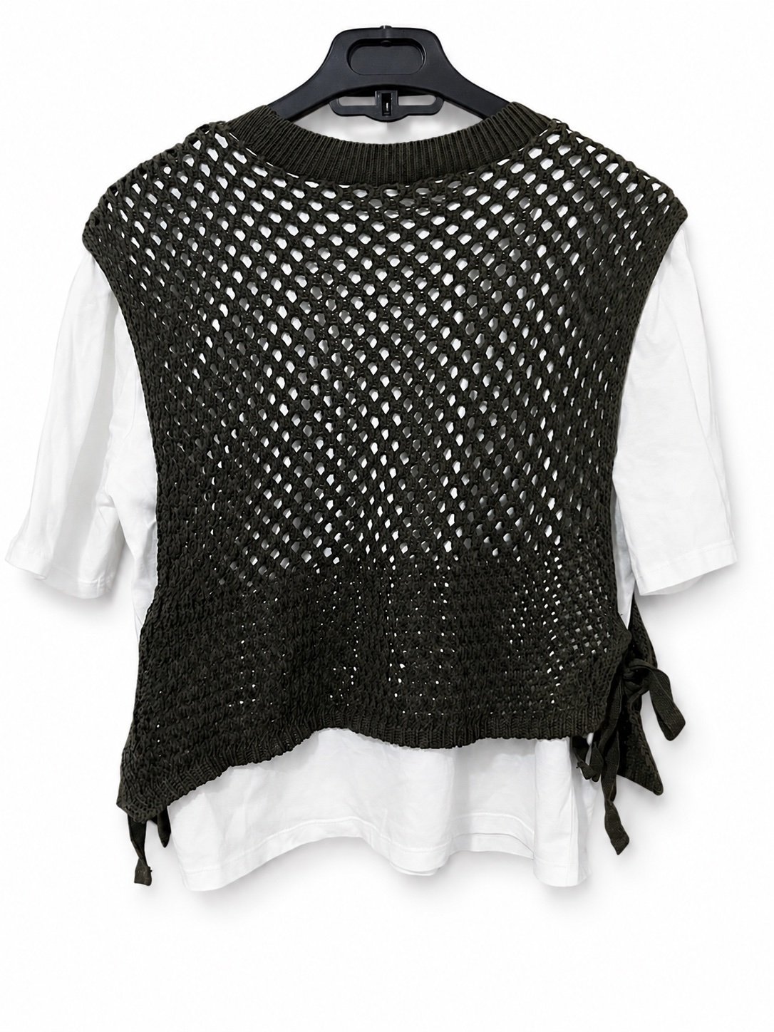 Knit T-shirt Vest - 3