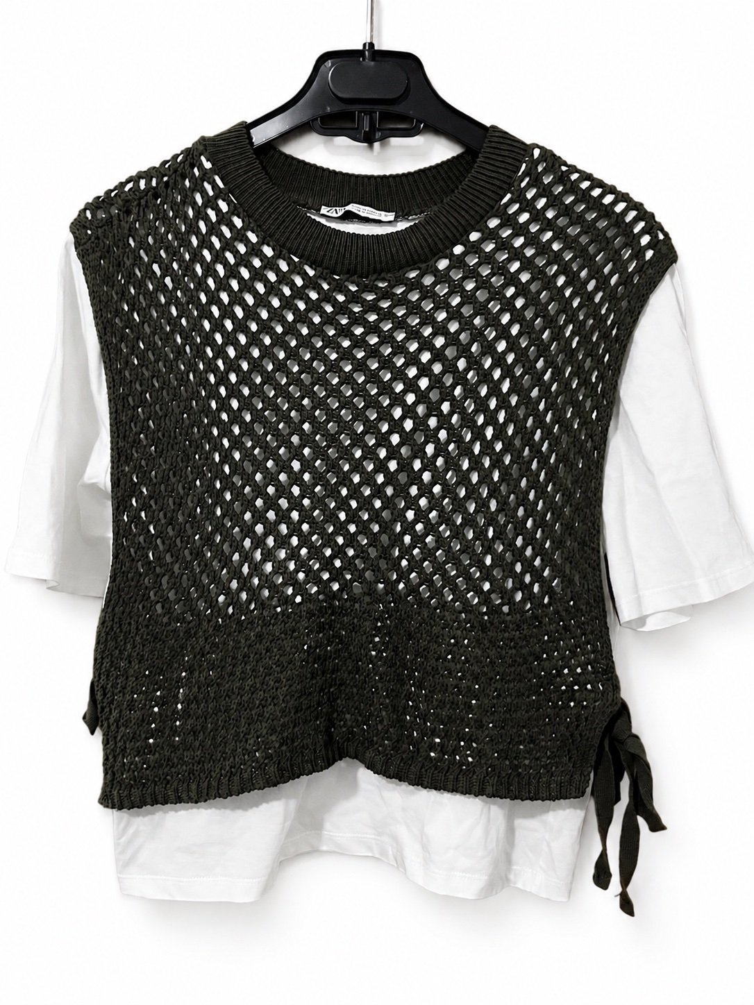 Knit T-shirt Vest - 2