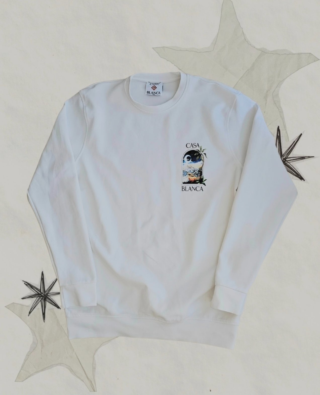 Casa Blanca Crewneck LA Nights
