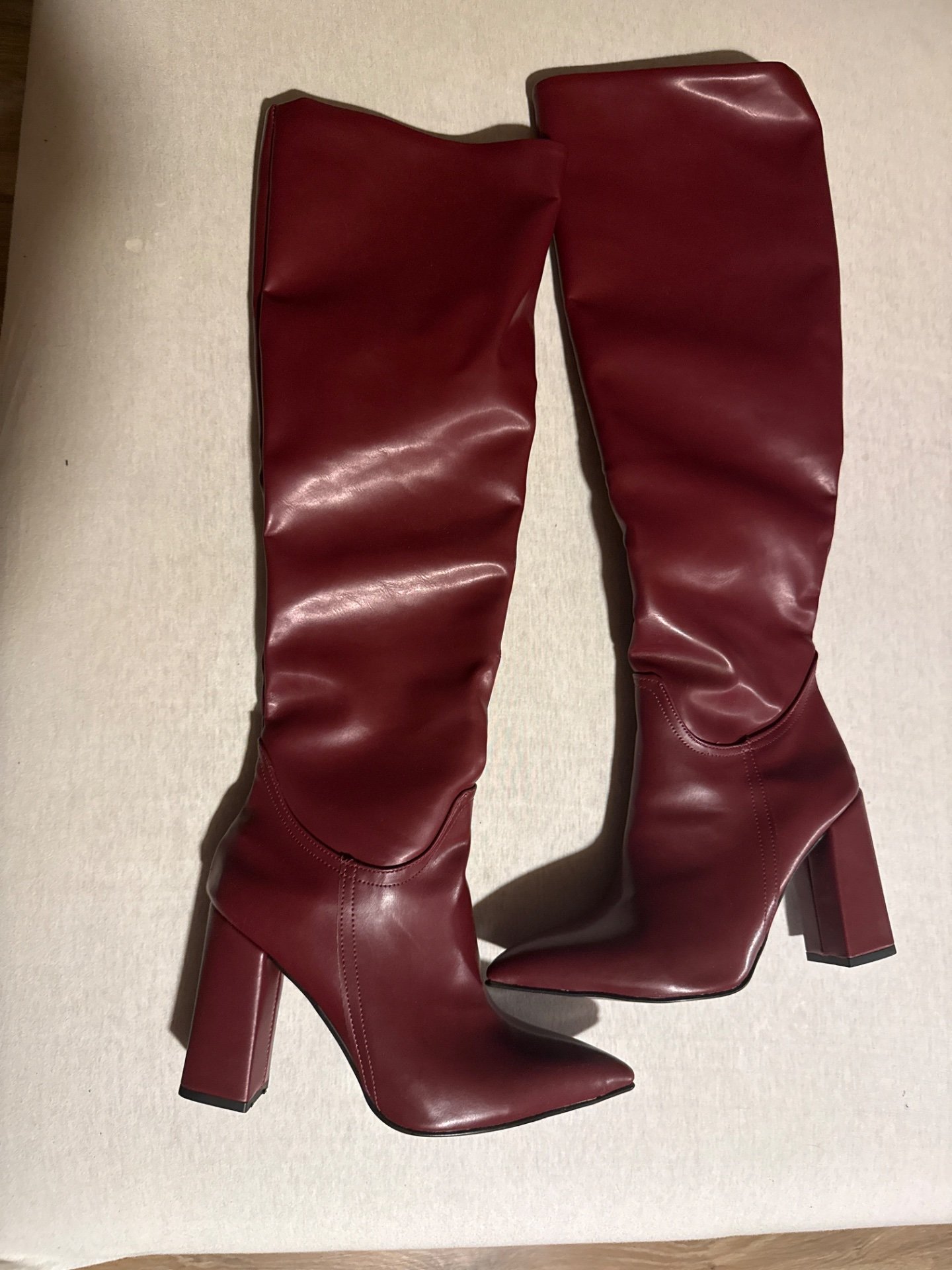 Бордо штикла чизма - 2