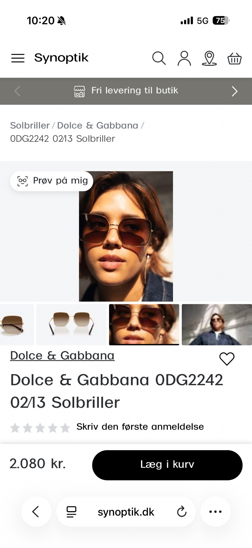 Original DOLCE & GABBANA zhenski ochila za sonce - 4