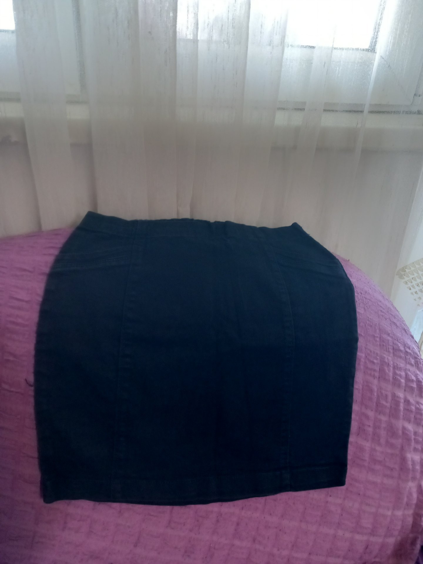 Bershka midi crna suknja