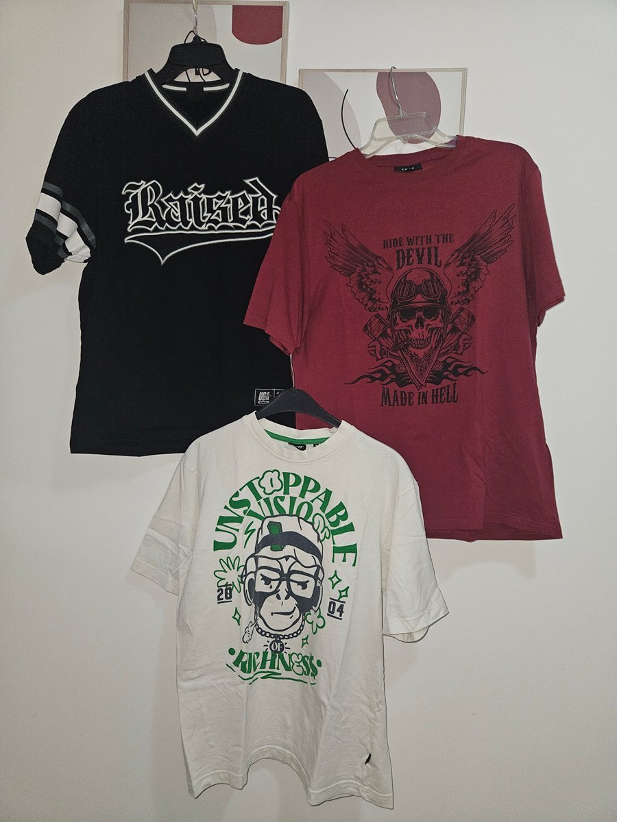 Set od tri mashki maici M/L