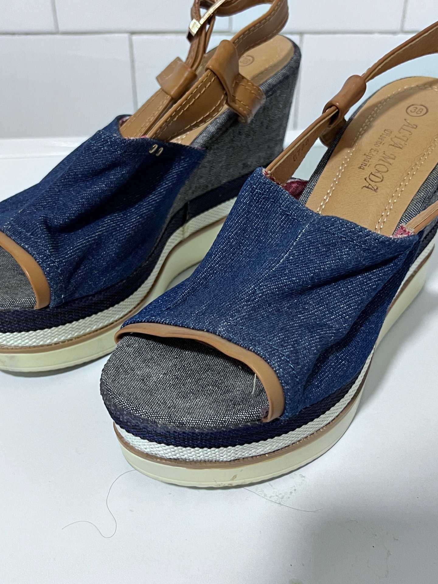 Сандали на висока штикла - 2