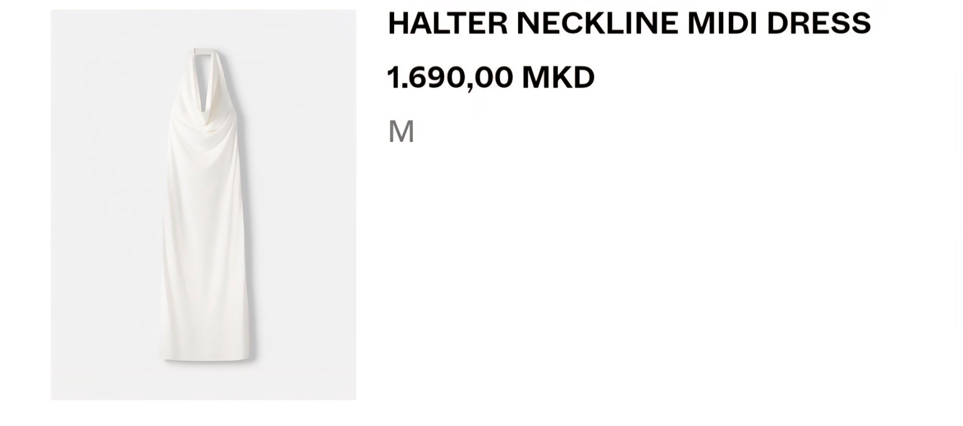 Bershka фустан - 2