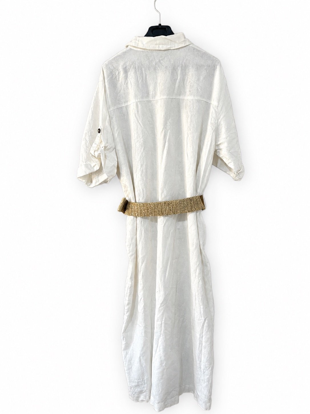 Zara Linen Maxi Dress - 3