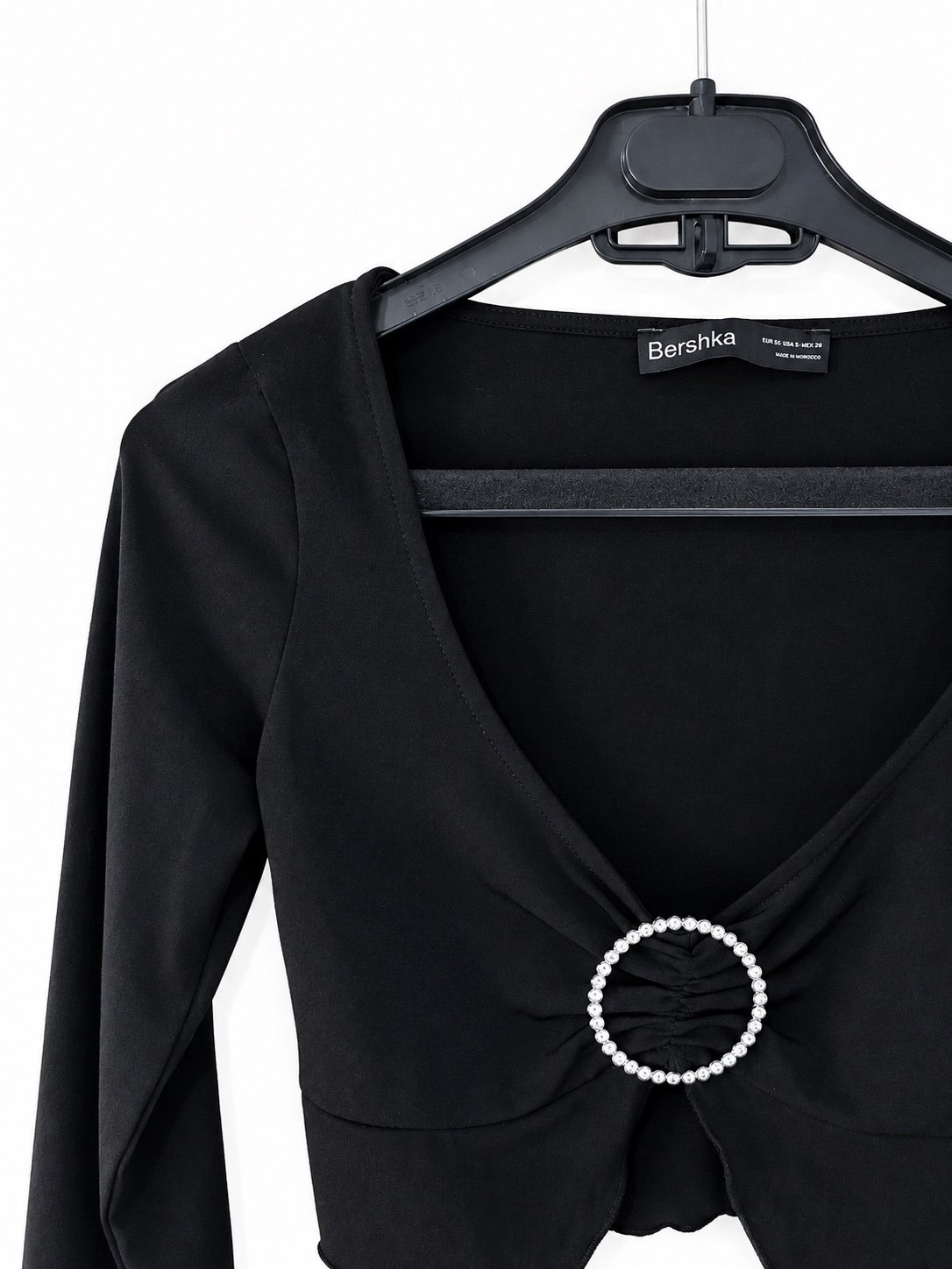 Bershka Silver Detail Top