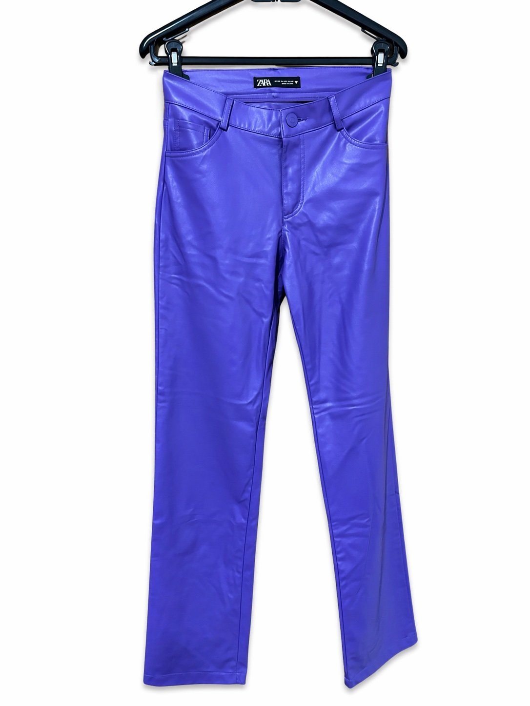Zara Faux Leather Pants - 2