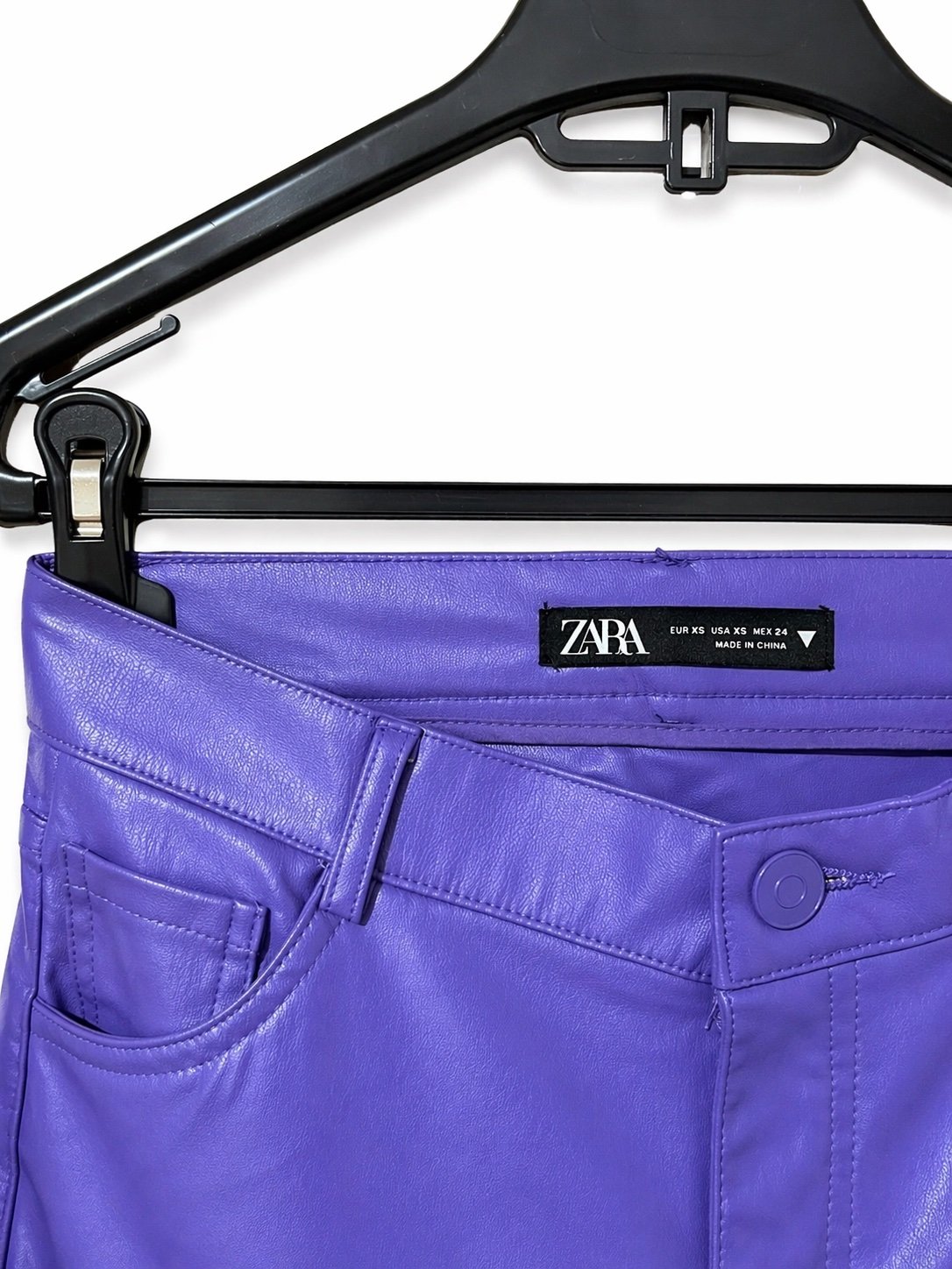 Zara Faux Leather Pants