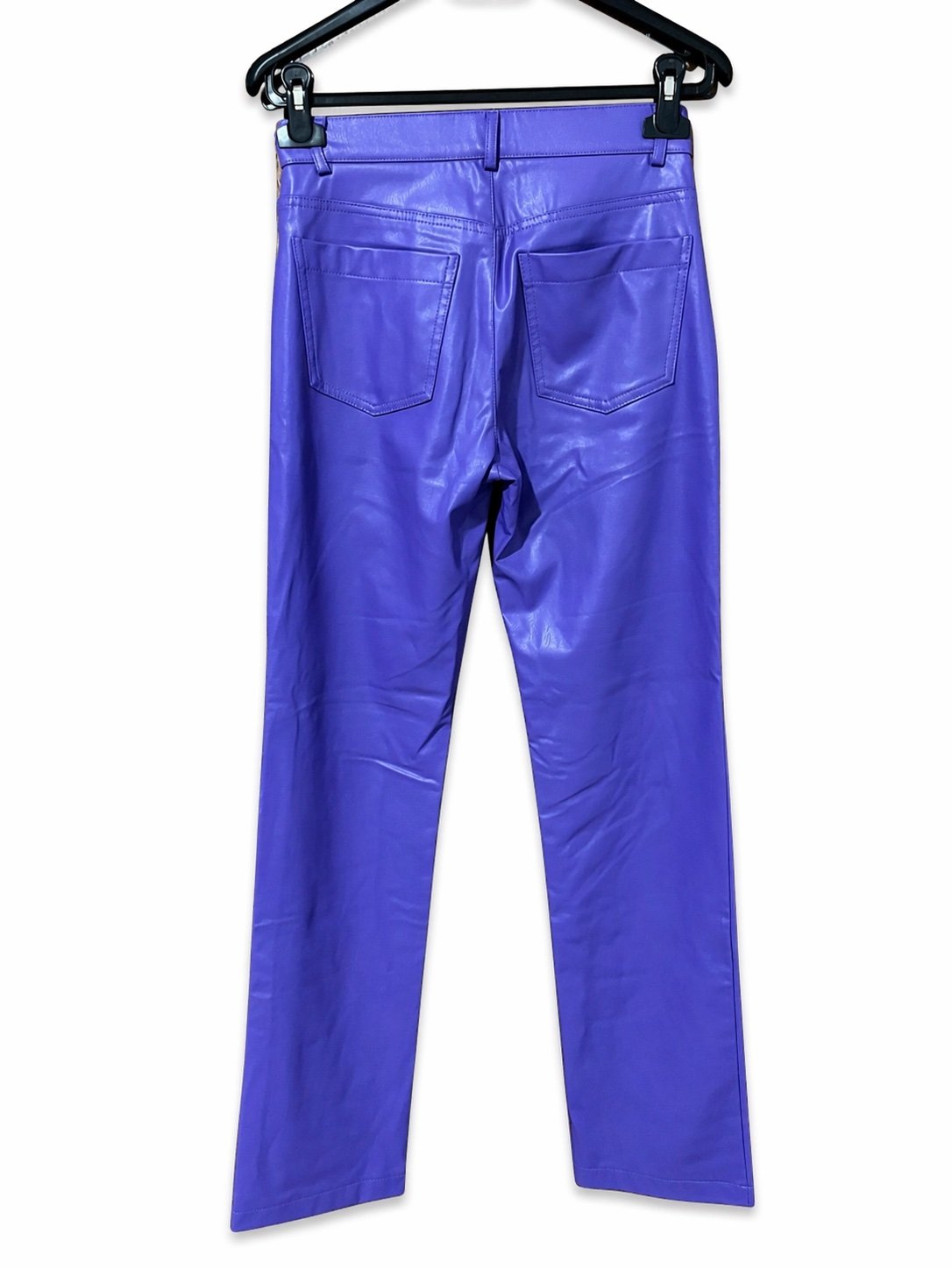 Zara Faux Leather Pants - 3