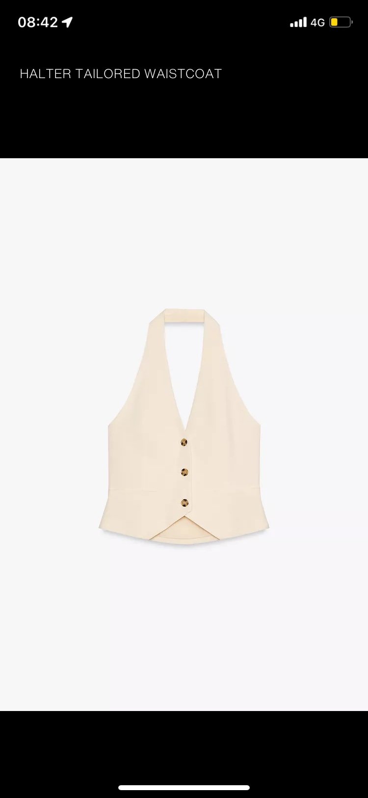 Zara waistcoat